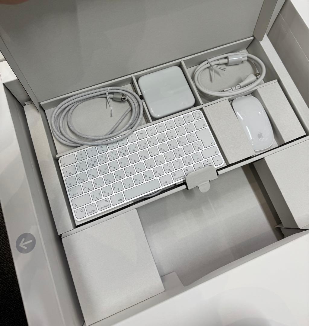 「美品」iMac 24インチ M3 8GB 256GB MQRJ3J/A