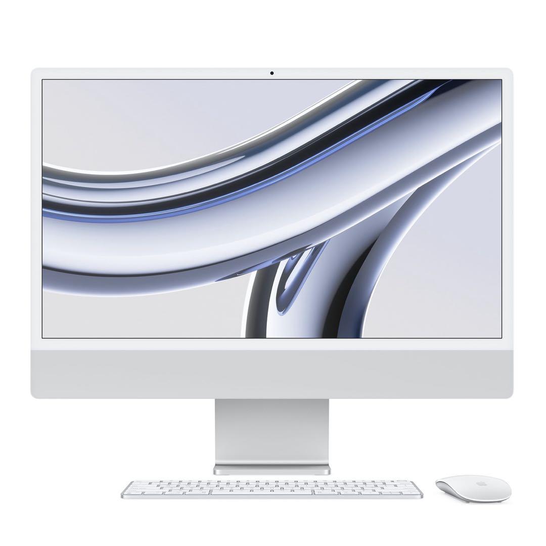 「美品」iMac 24インチ M3 8GB 256GB MQRJ3J/A