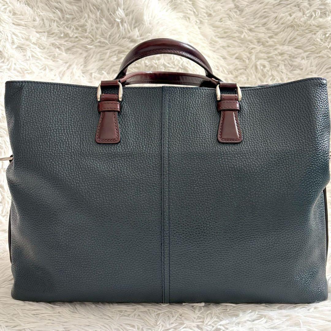 【美品】ファイブウッド　ビジネスバッグ　トートバッグ　大容量