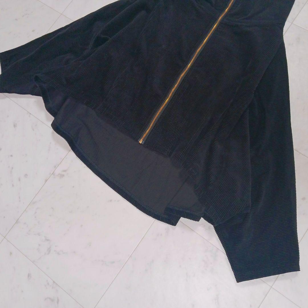 エリコヤマグチ　22AW　マトウブルゾン　太畝　ブラック　ジャケット