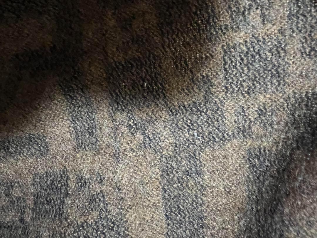 FENDI ウールマフラー ブラウン やや訳あり