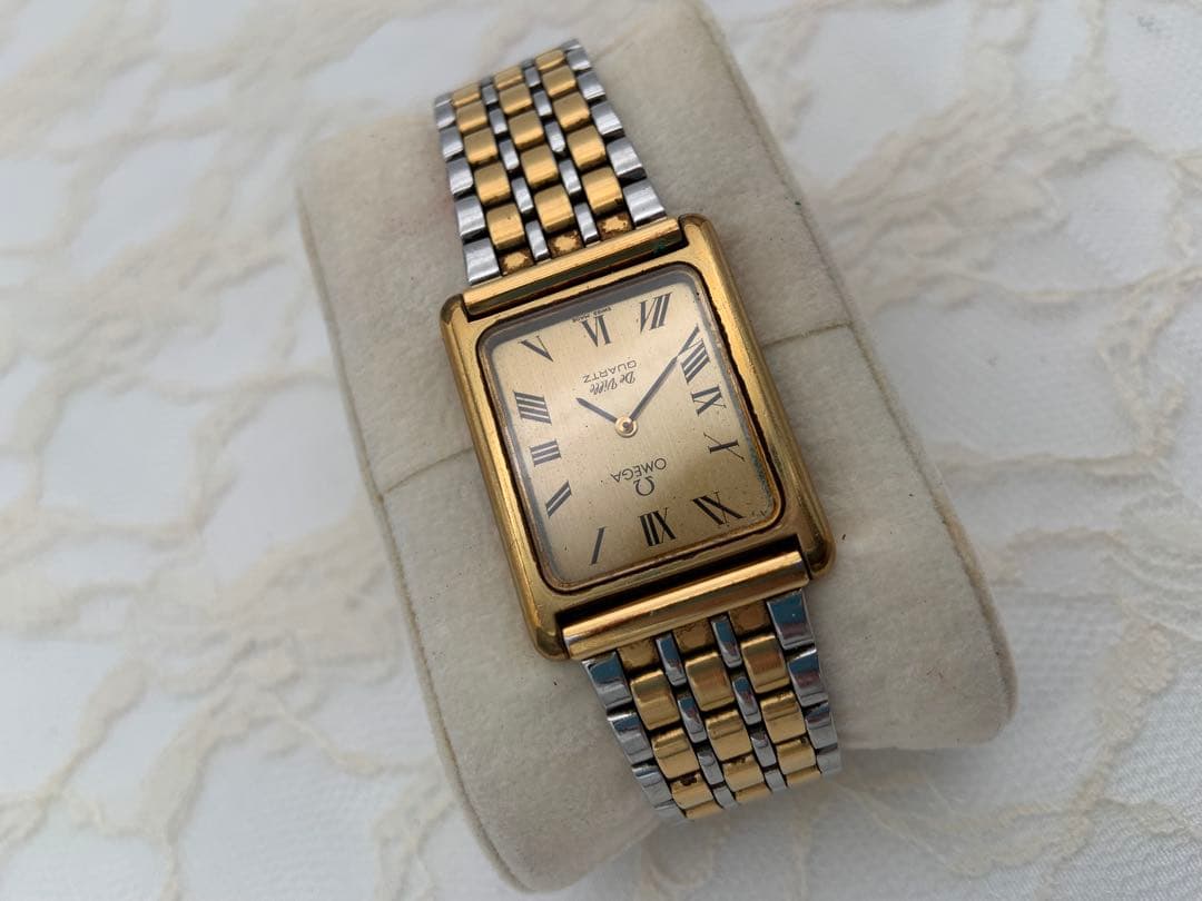 オメガ デビル 腕時計 ゴールド