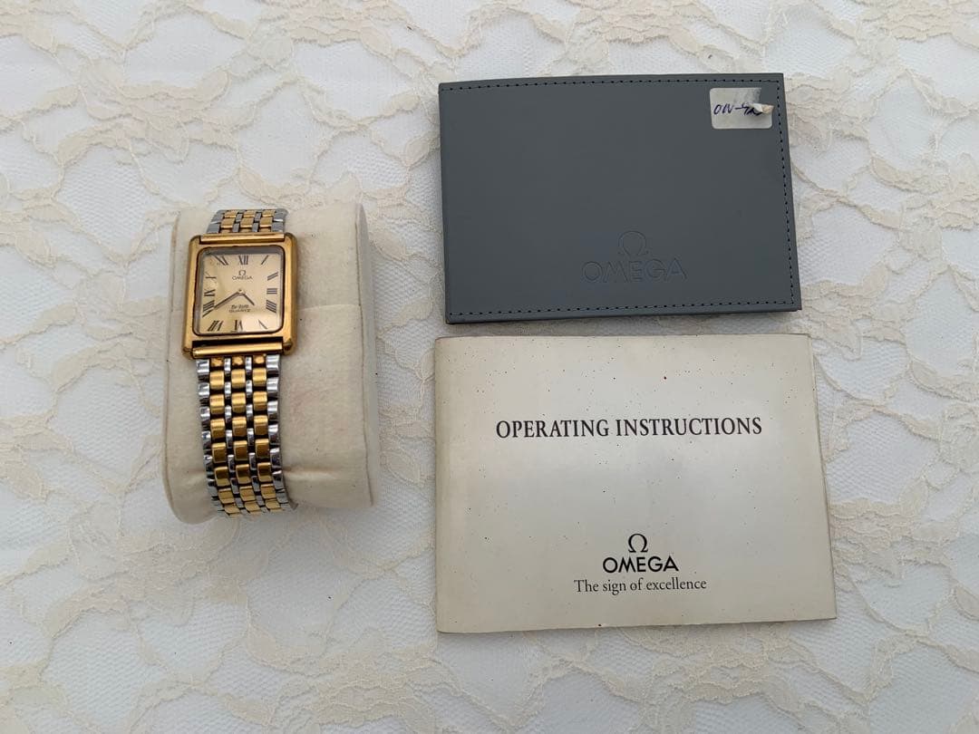 オメガ デビル 腕時計 ゴールド