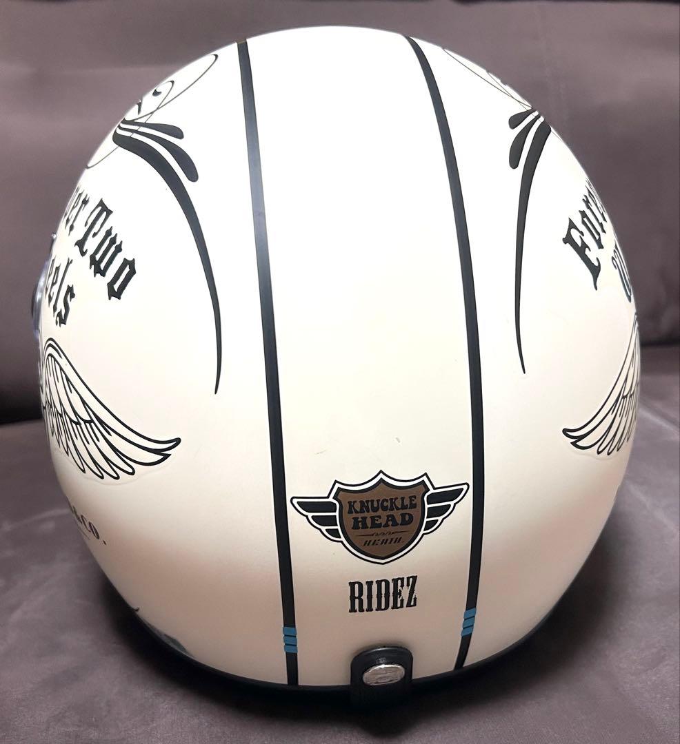 RIDEZ（ライズ）　KNUCKLE HEAD2　ジェットヘルメット　4点セット