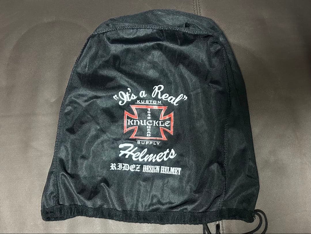RIDEZ（ライズ）　KNUCKLE HEAD2　ジェットヘルメット　4点セット