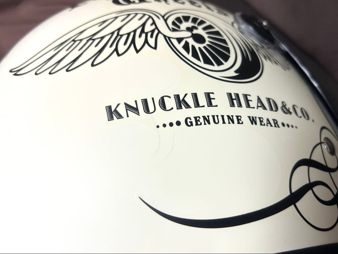 RIDEZ（ライズ）　KNUCKLE HEAD2　ジェットヘルメット　4点セット