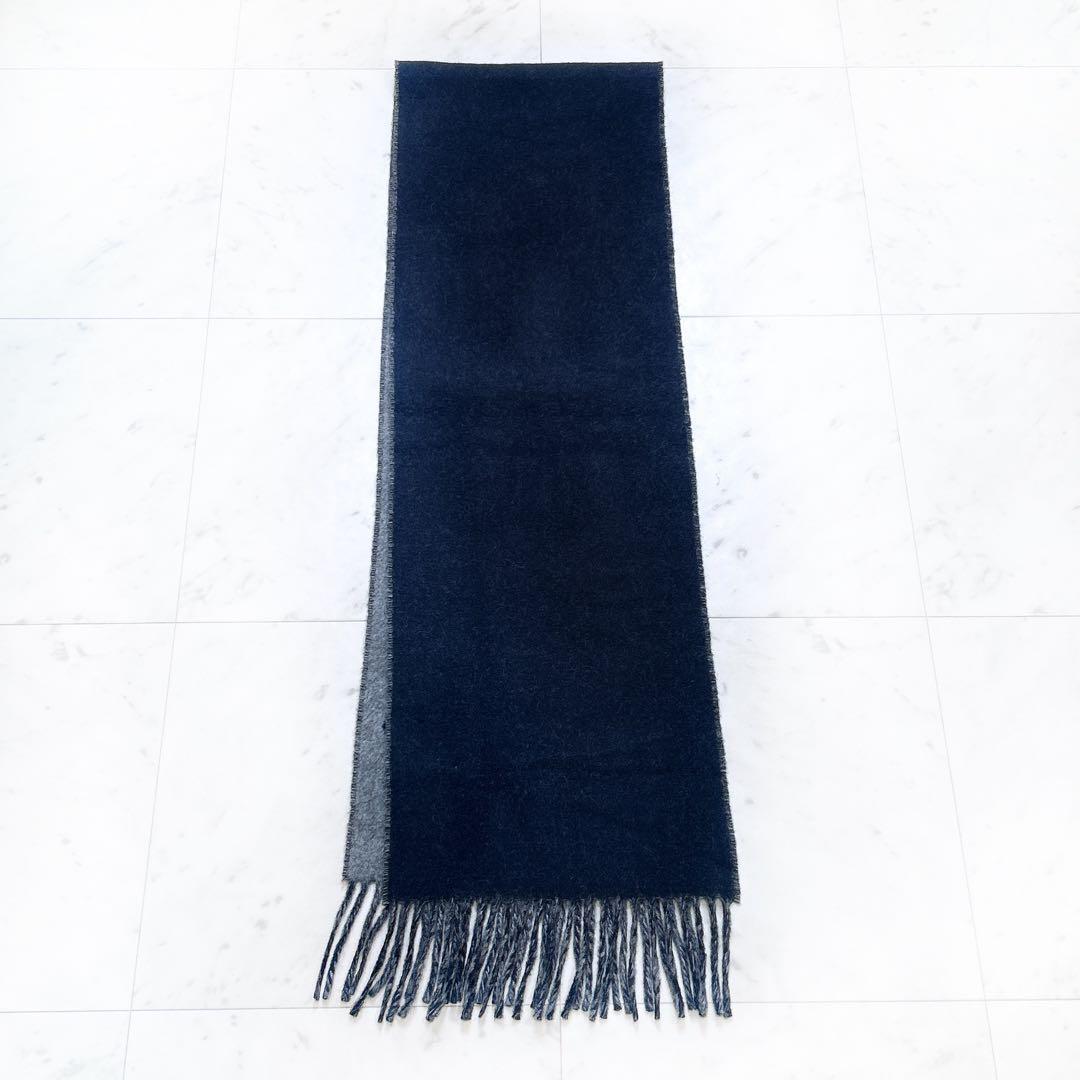 美品 Vivienne Westwood ビックオーブ リバーシブルマフラー