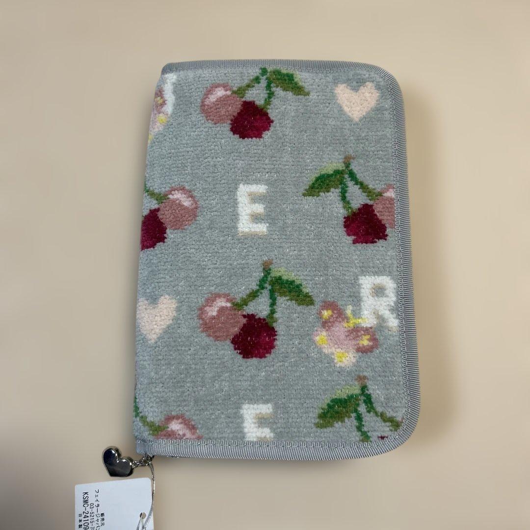 【新品未使用】FEILER フェイラー 母子手帳ケース チェリー