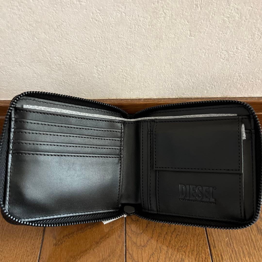 DIESEL DENIM DIVISION 二つ折り財布 ブラック