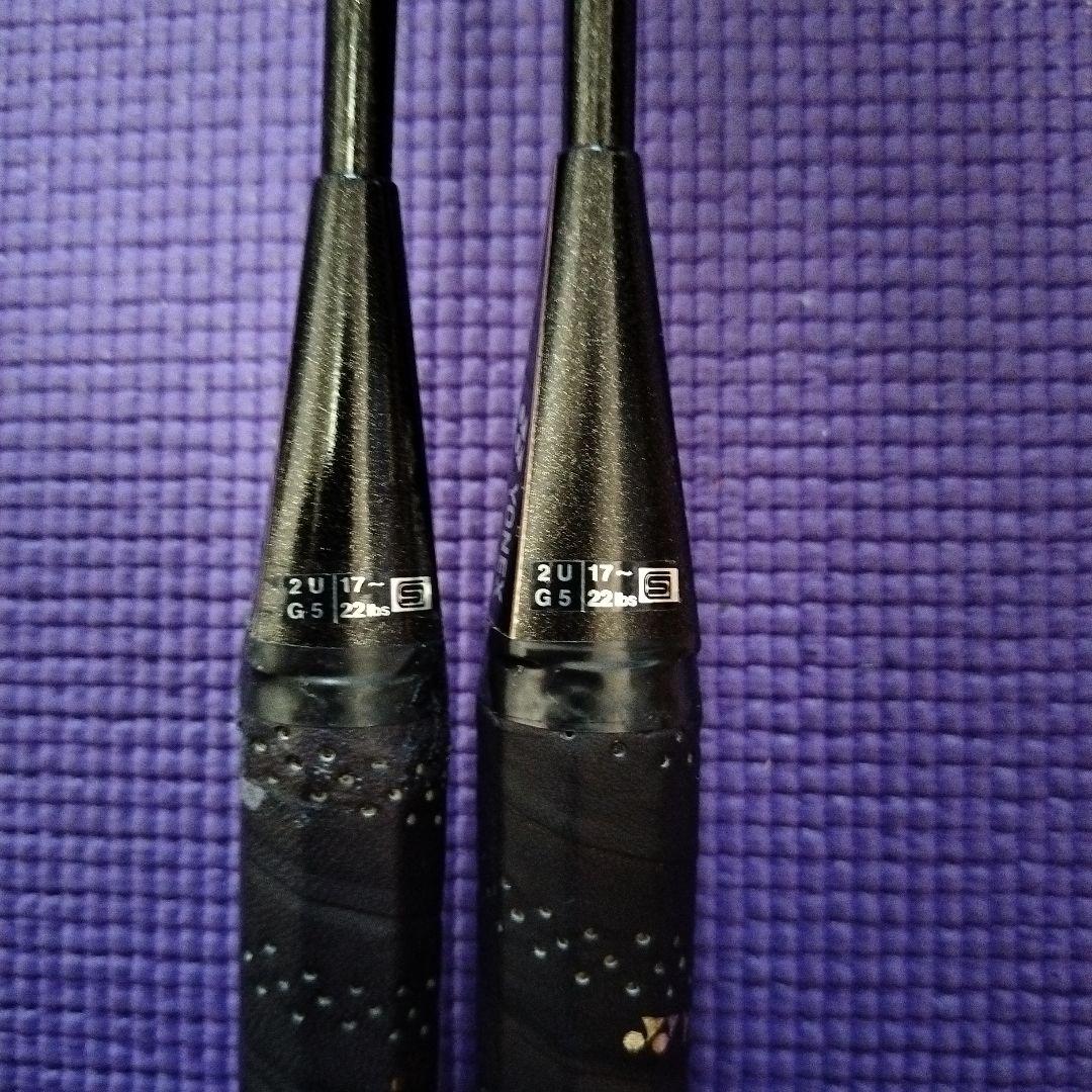 YONEX Carbonex20 ラケット2本セット 2U G5 ケース付き