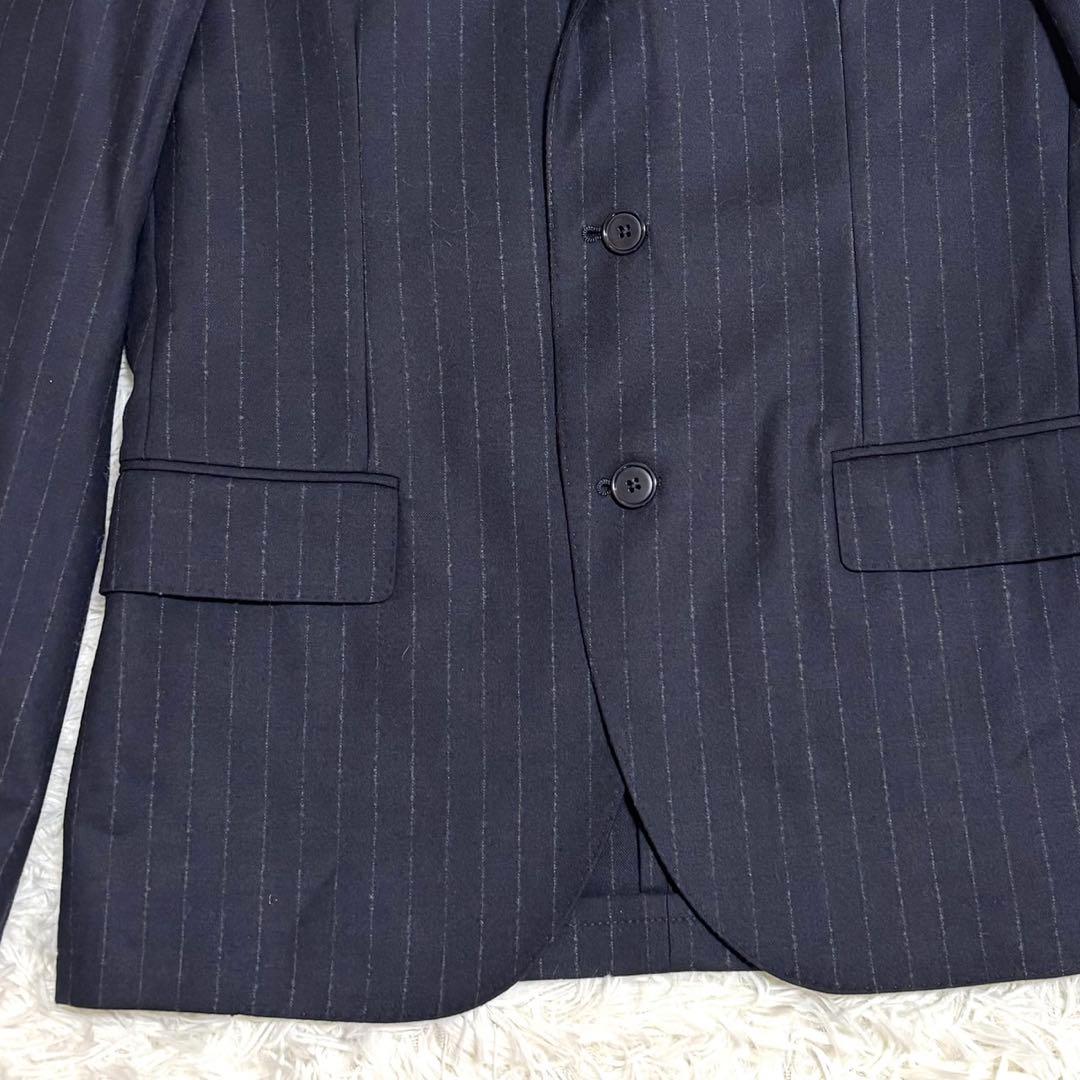 【美品】LARDINI ラルディーニ セットアップ スーツ ネイビー　 M