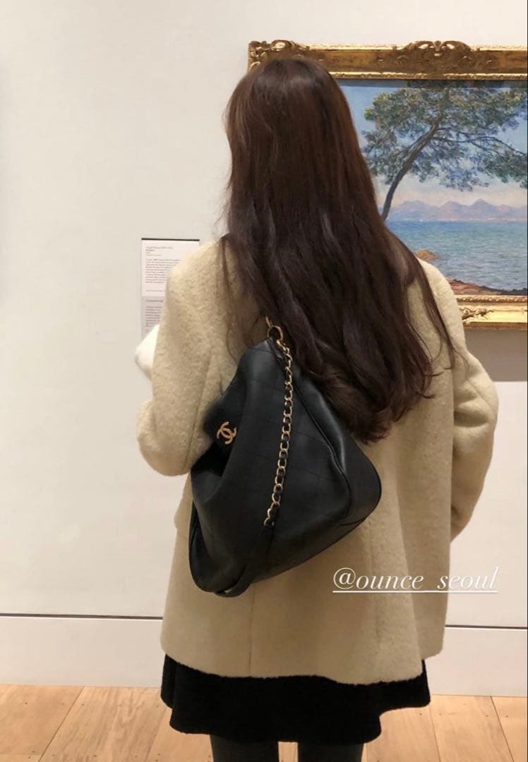 ounce lily alpaca half coat コート　韓国　美品
