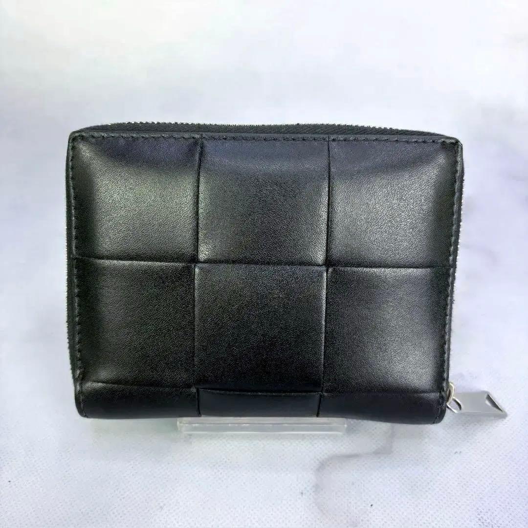 BOTTEGA VENETA 財布 2つ折り カセット 黒