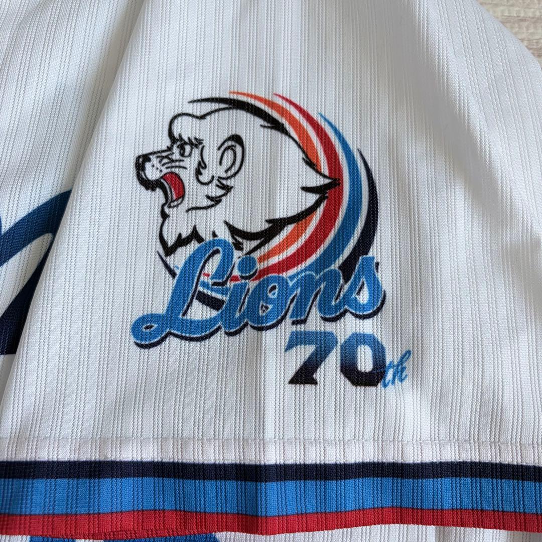 希少　松坂大輔 埼玉西武ライオンズ ユニフォーム　70周年記念　Mサイズ