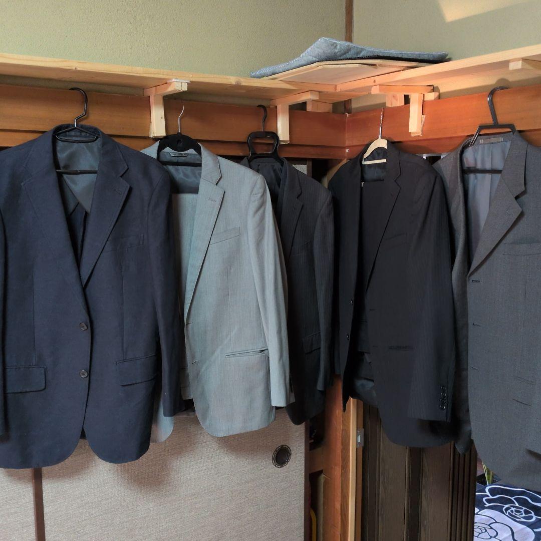 A7サイズ ビジネス用スリーピース、スーツ、ジャケット まとめて9着