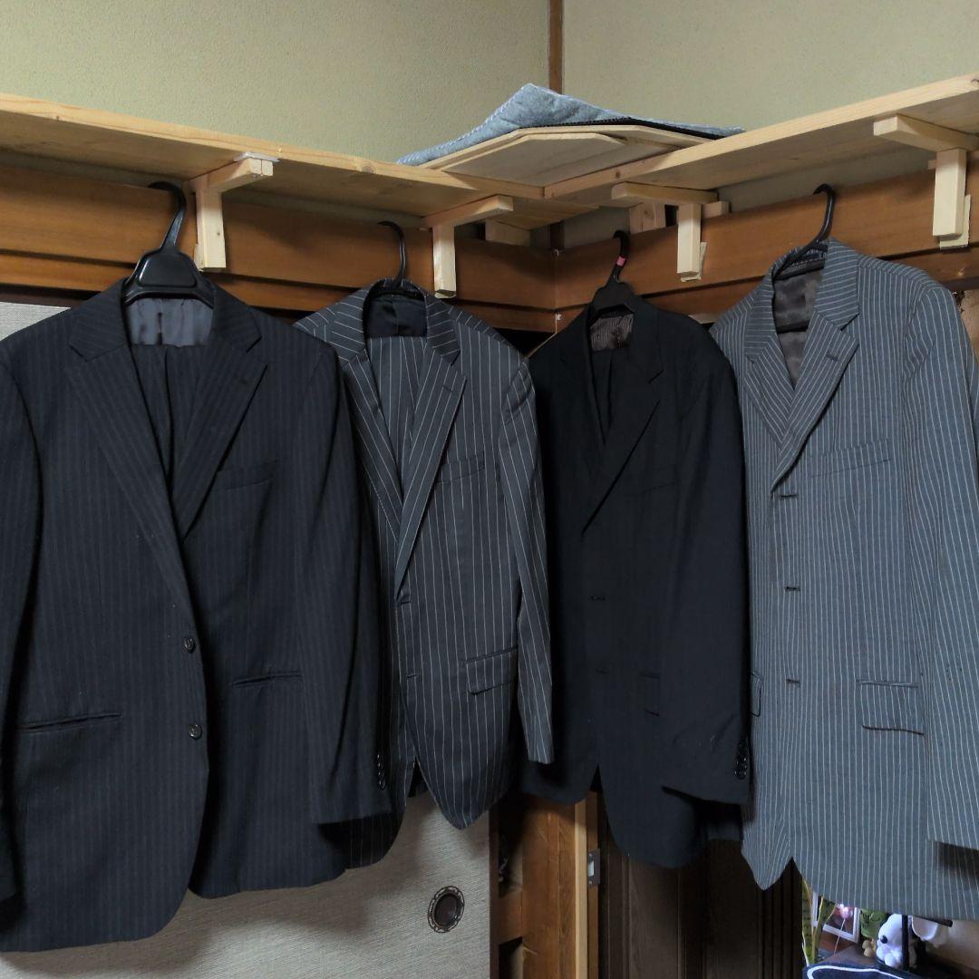 A7サイズ ビジネス用スリーピース、スーツ、ジャケット まとめて9着