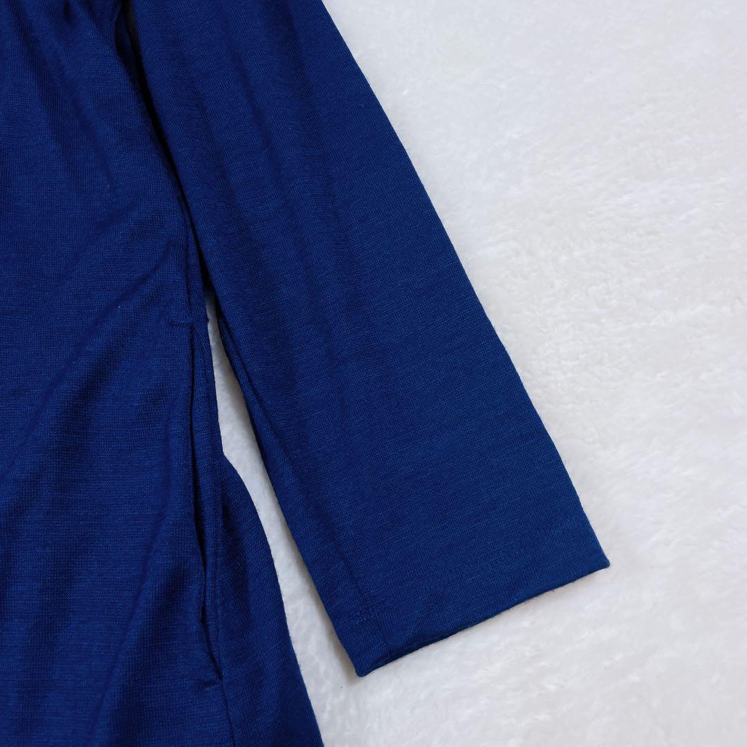 バレエダンサー中川政七商店　ウール タートルネック ロングワンピース