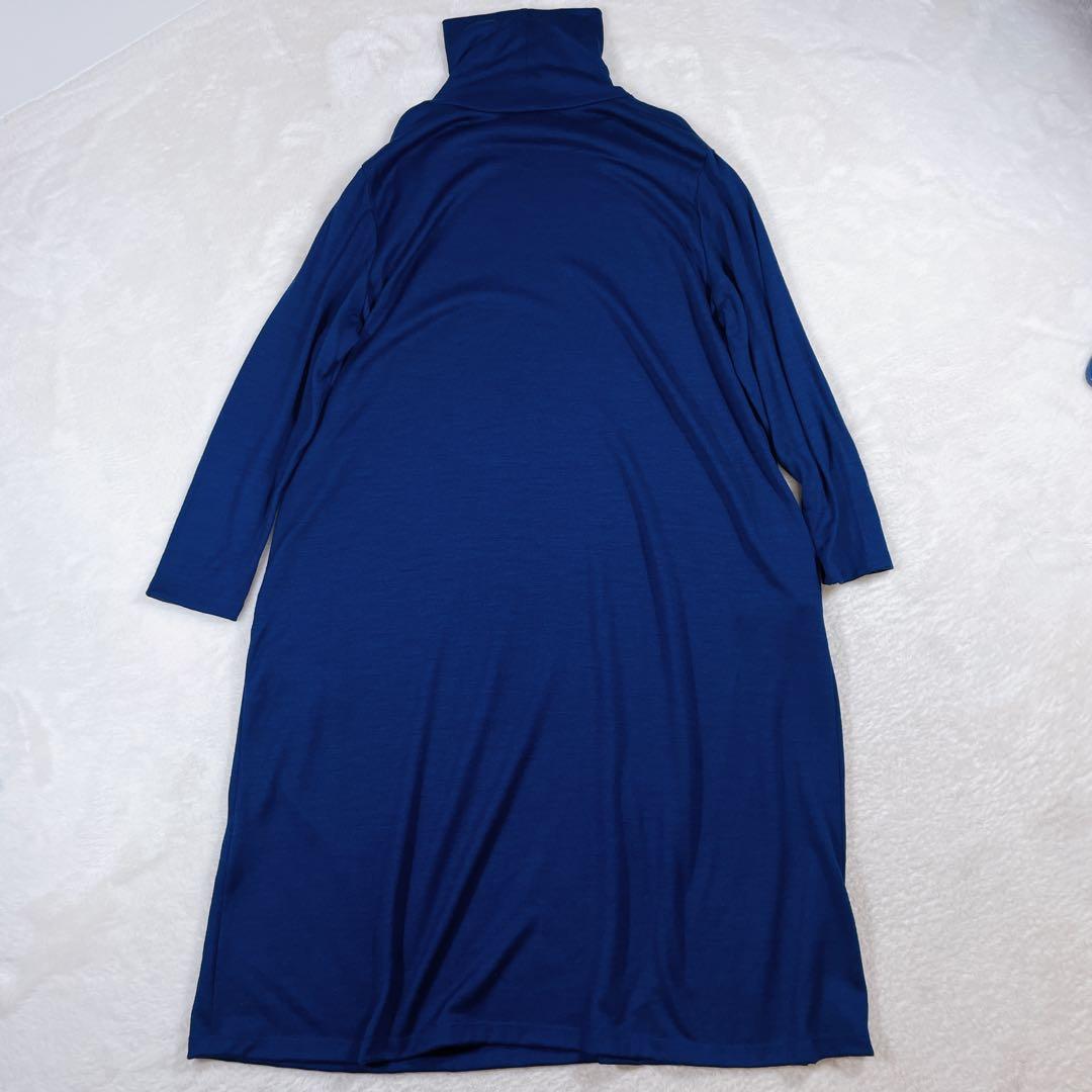 バレエダンサー中川政七商店　ウール タートルネック ロングワンピース