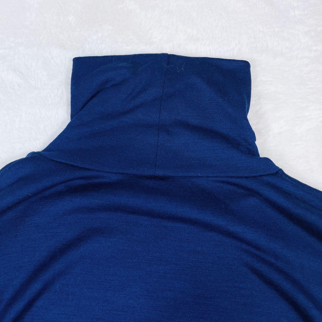 バレエダンサー中川政七商店　ウール タートルネック ロングワンピース