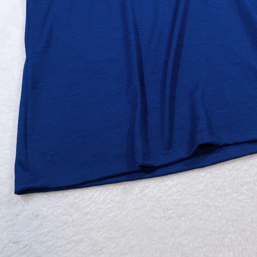 バレエダンサー中川政七商店　ウール タートルネック ロングワンピース