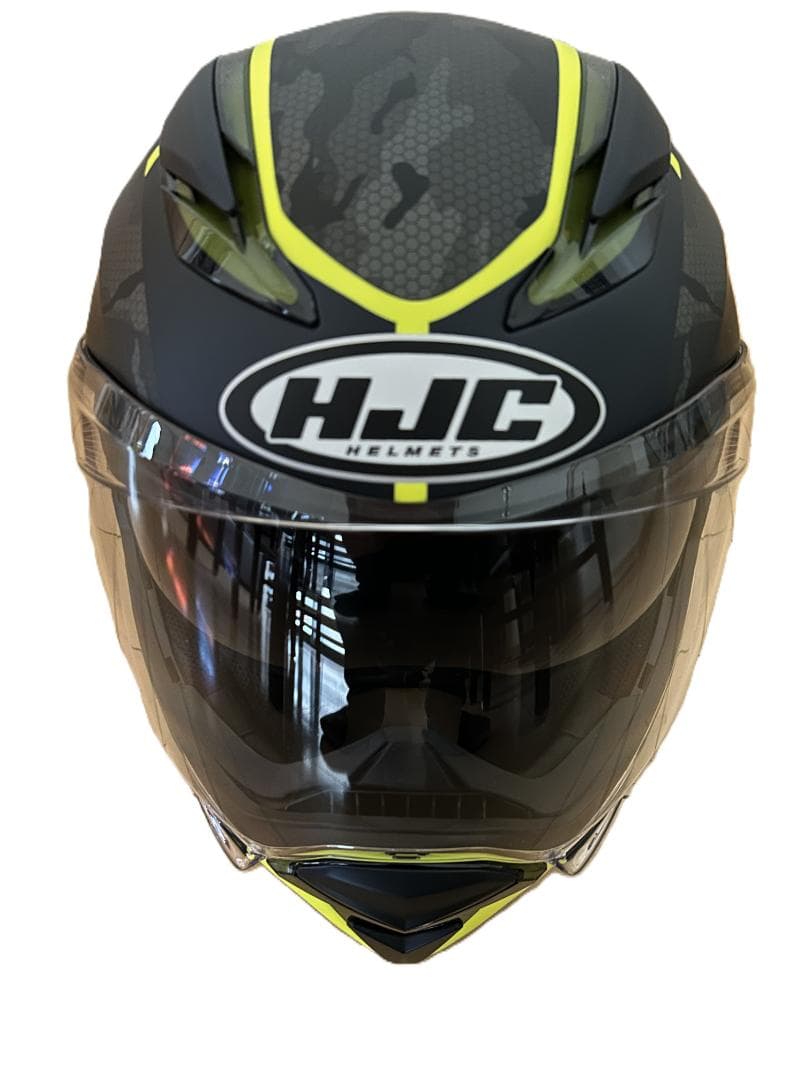最終値下げ【超美品】HJC F70 Katra イエローカモ（XL 61/62）