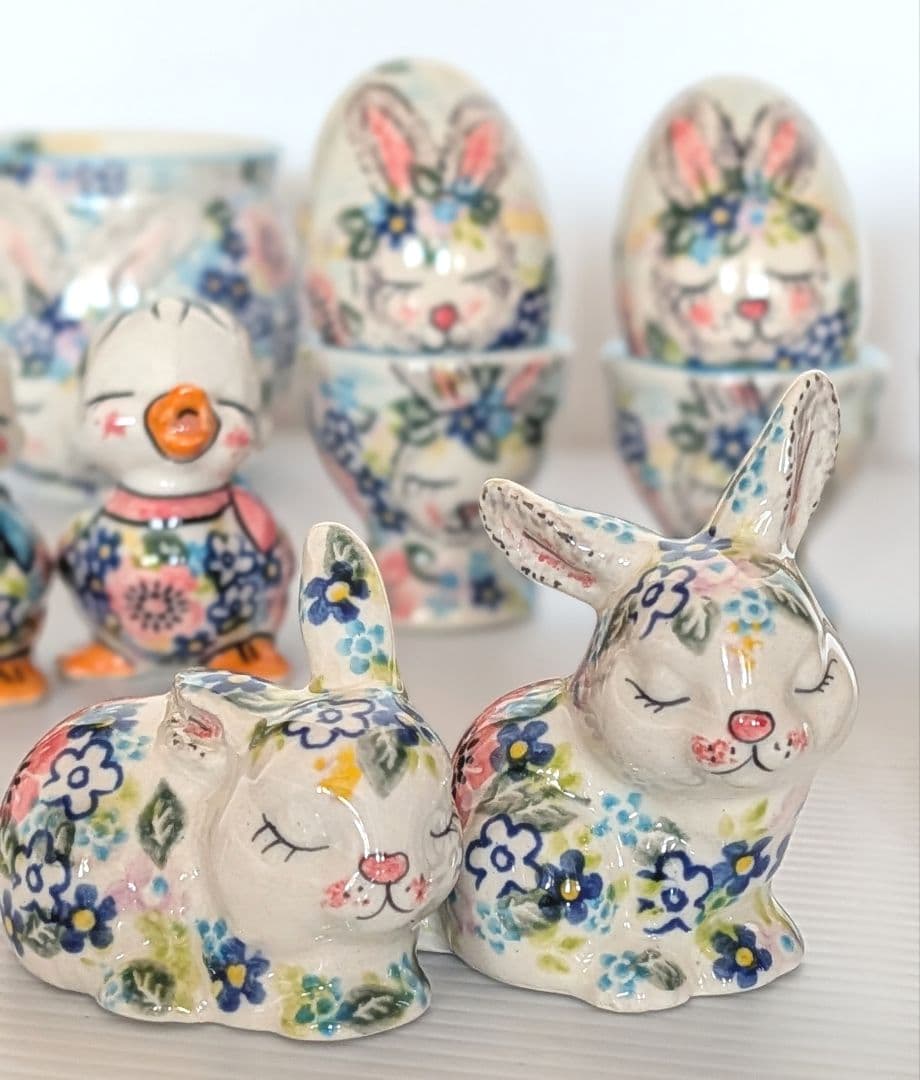 ポーリッシュポタリー うさぎセット✩˚。⋆