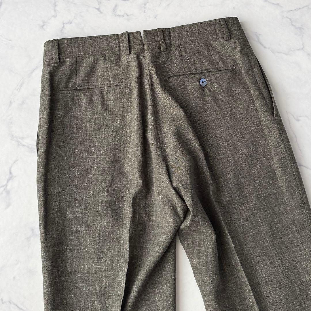 dunhill ダンヒル リネン 混 ジャケット セットアップ スーツ L〜XL