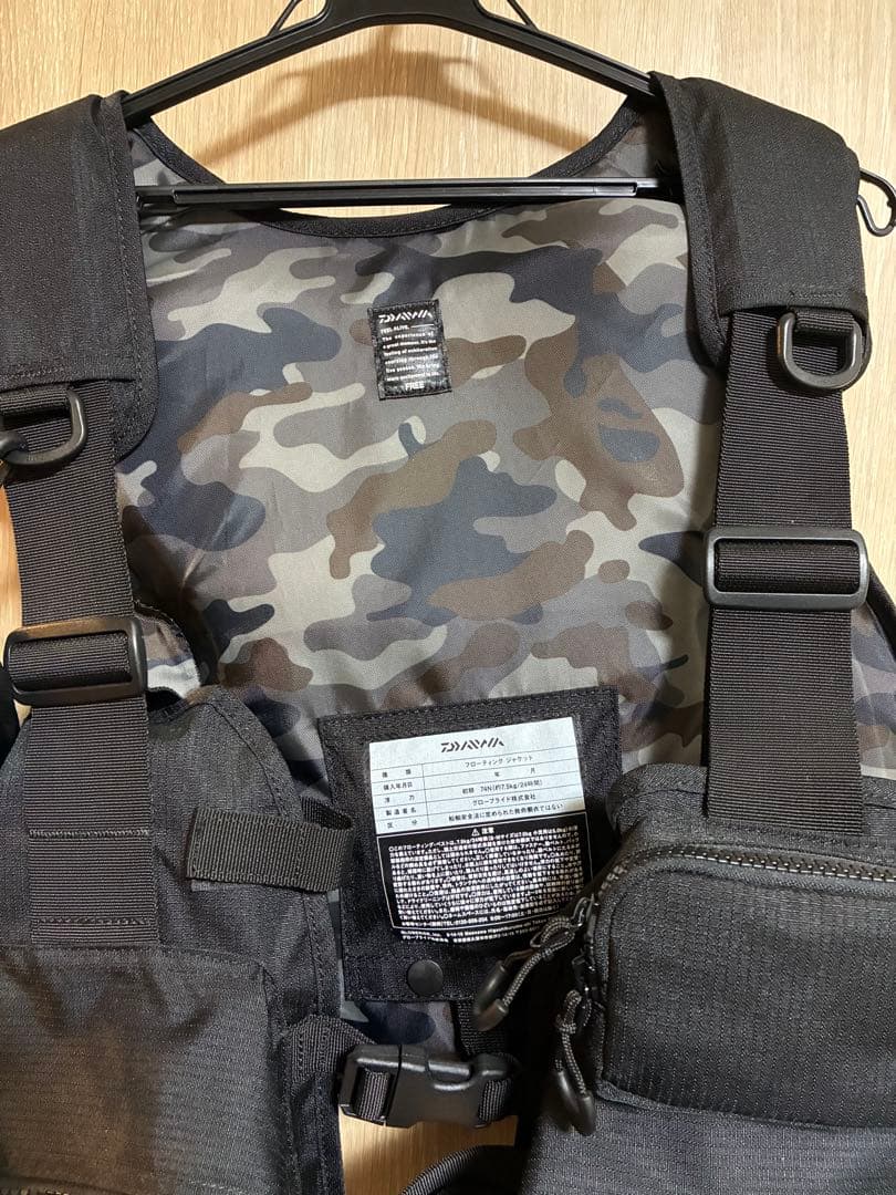 Daiwa フィッシングベスト DF-6206 フロートゲームベスト