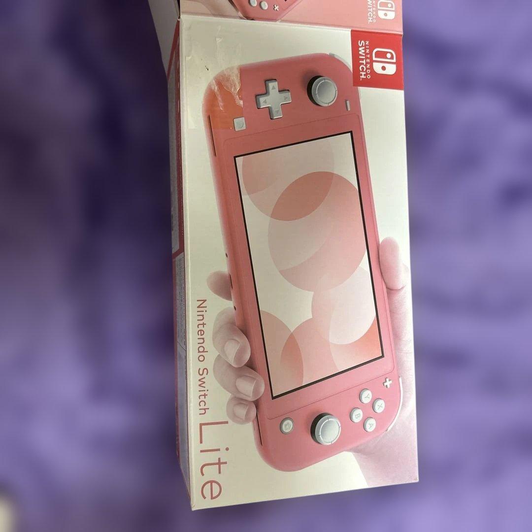 新品Nintendo Switch Lite ピンク 本体のみ 箱付き