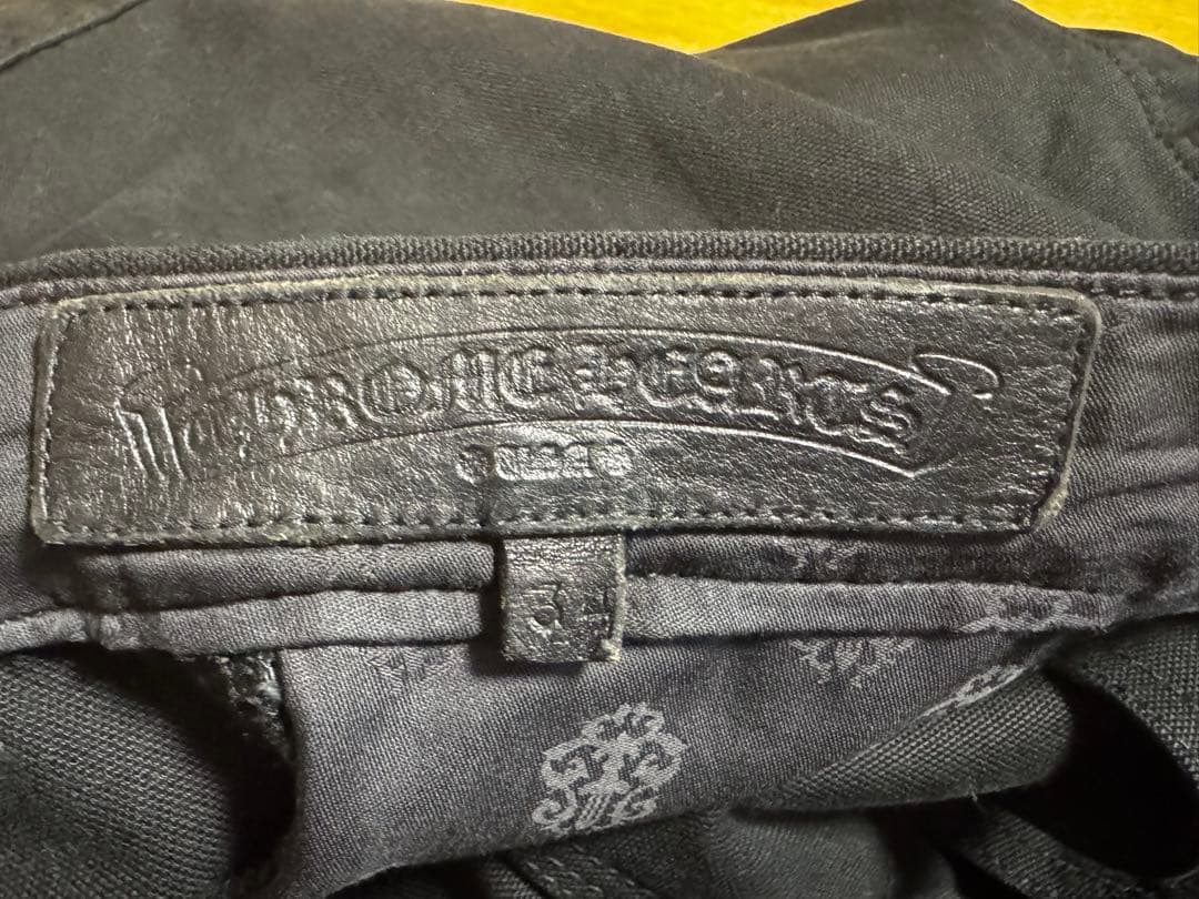 クロムハーツ カーペンターパンツ　ダブルニー W34