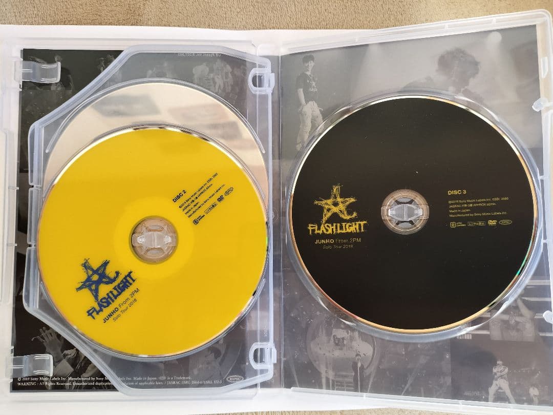 【美品】2PMジュノ コンサートDVD 『FLASH LIGHT』初回生産限定盤
