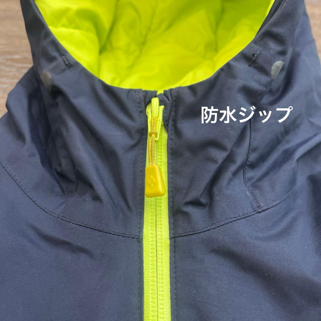 mont-bell モンベル　140スノーウェア　ジャケット　スキーウェア　紺色