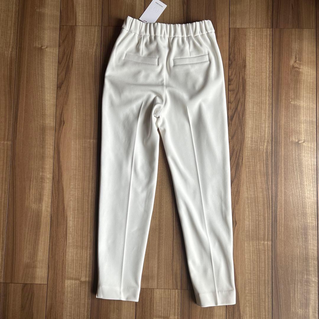 Mさま専用☆新品 PASSIONE ホワイトパンツ 裏起毛　36
