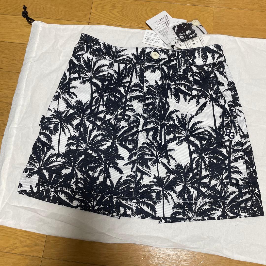 パーリーゲイツ　パームツリー柄スカート⭐︎新品タグ付き