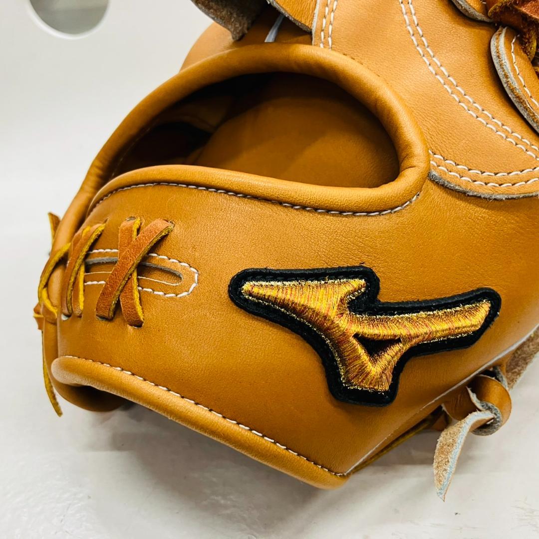 ミズノプロ　当店限定オリジナルオーダーグラブ　投手用　AXI(1)　王冠スタイル