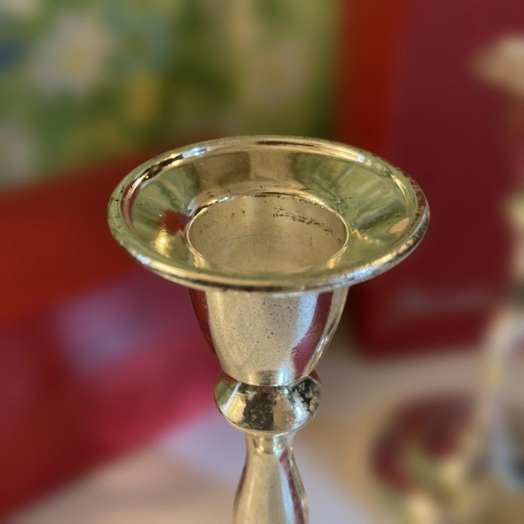 VAROSA VALENTIメタルキャンドルスタンド　2個　バロッサ・バレンティ