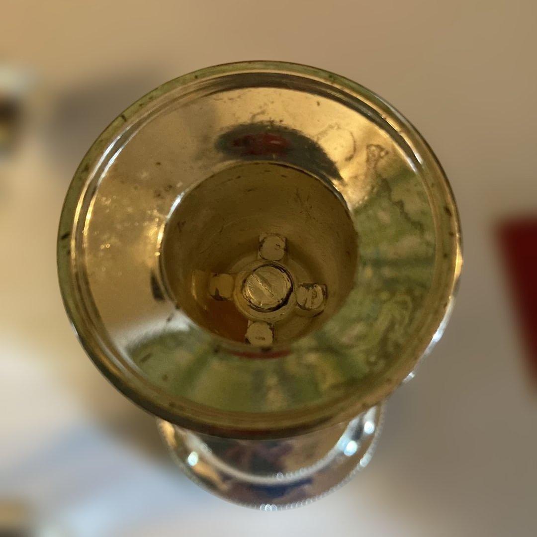 VAROSA VALENTIメタルキャンドルスタンド　2個　バロッサ・バレンティ