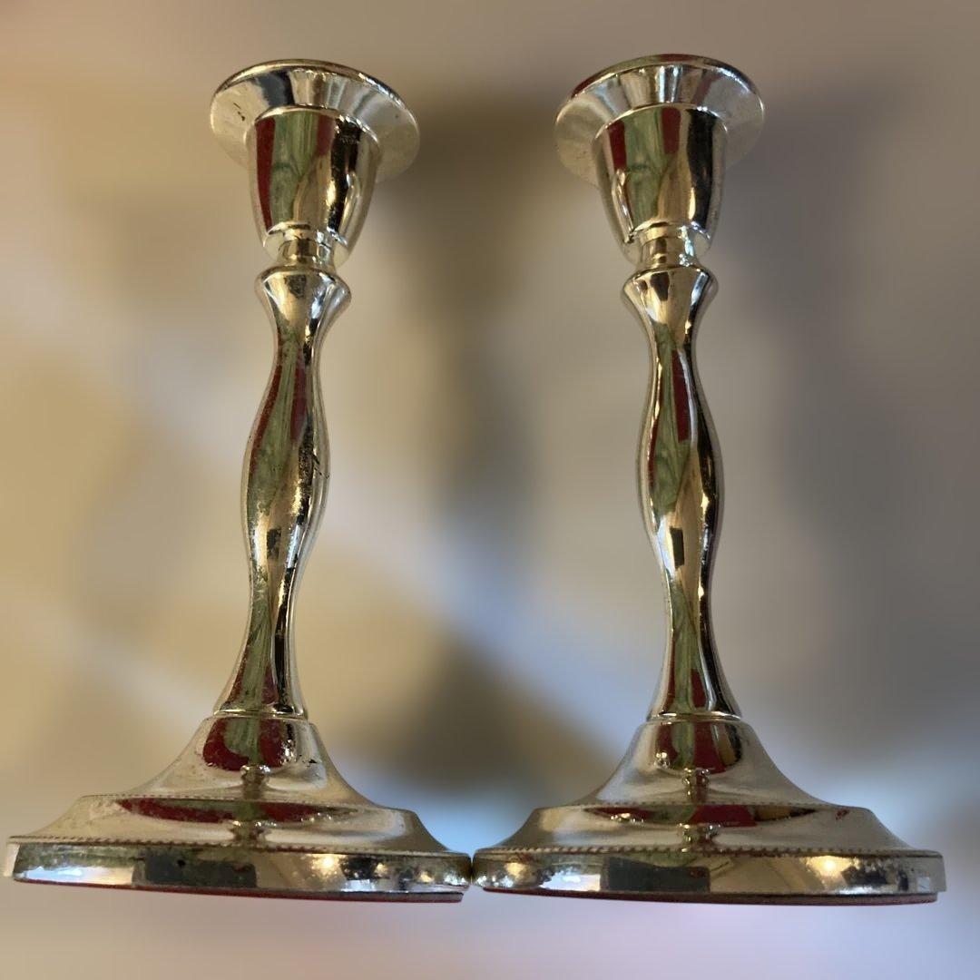 VAROSA VALENTIメタルキャンドルスタンド　2個　バロッサ・バレンティ