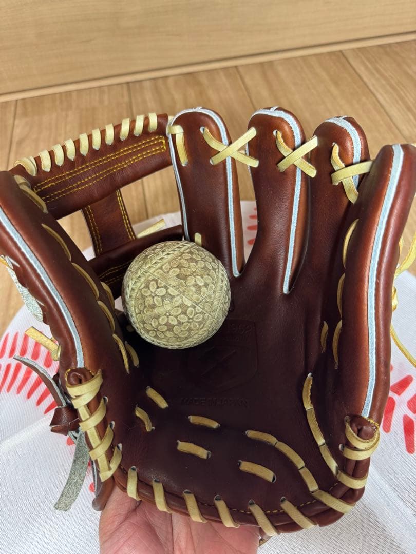 【おまけ付き】Bro's吉川清商店　一般軟式内野手用グラブ