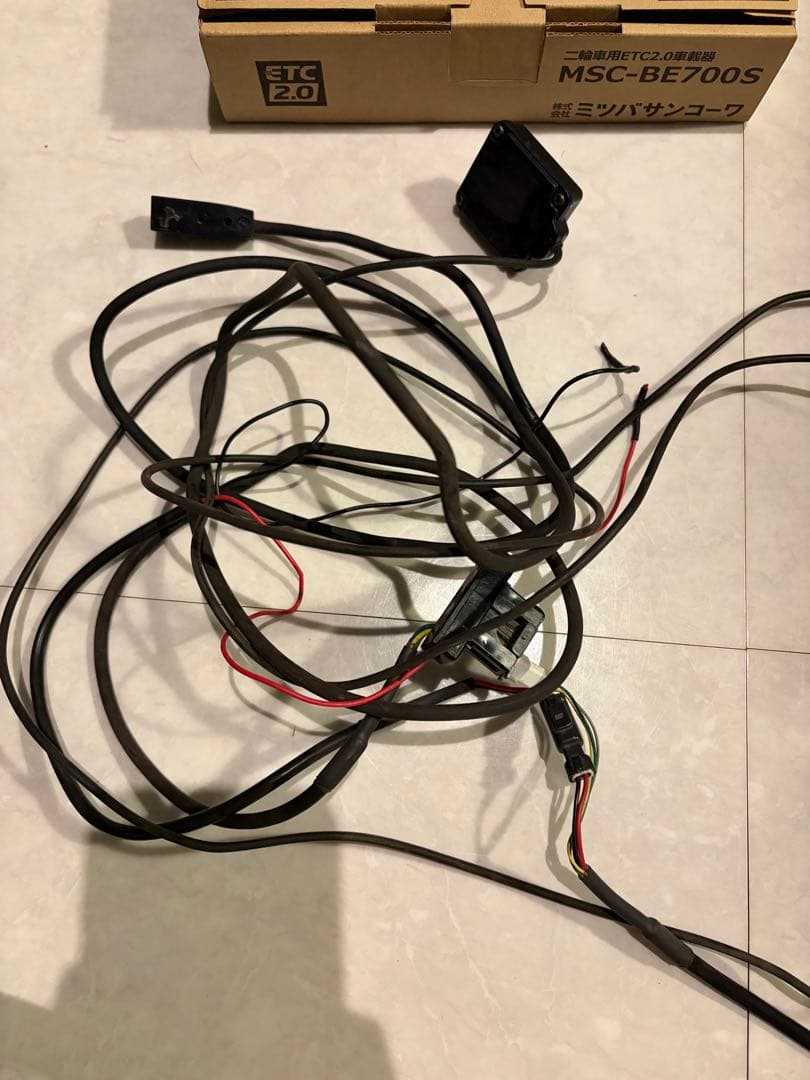 二輪車用ETC2.0車載器 MSC-BE700S