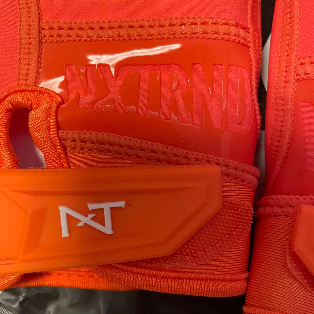 NXTRND XSFIA メンズ グローブ オレンジ　ライン　Lサイズ