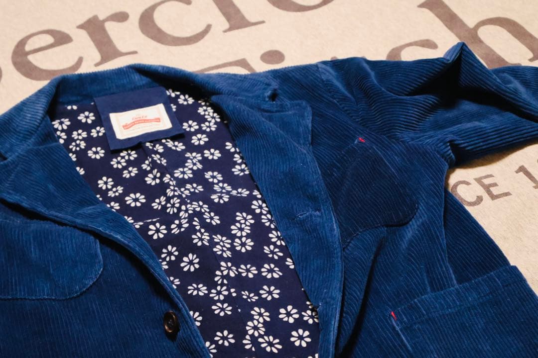 【美品】KaraKu コーデュロイメンズジャケット おしゃれ