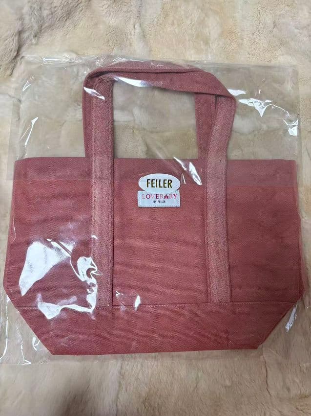 【美品】オールドテディガール ワッペントートバッグ ピンク【小】