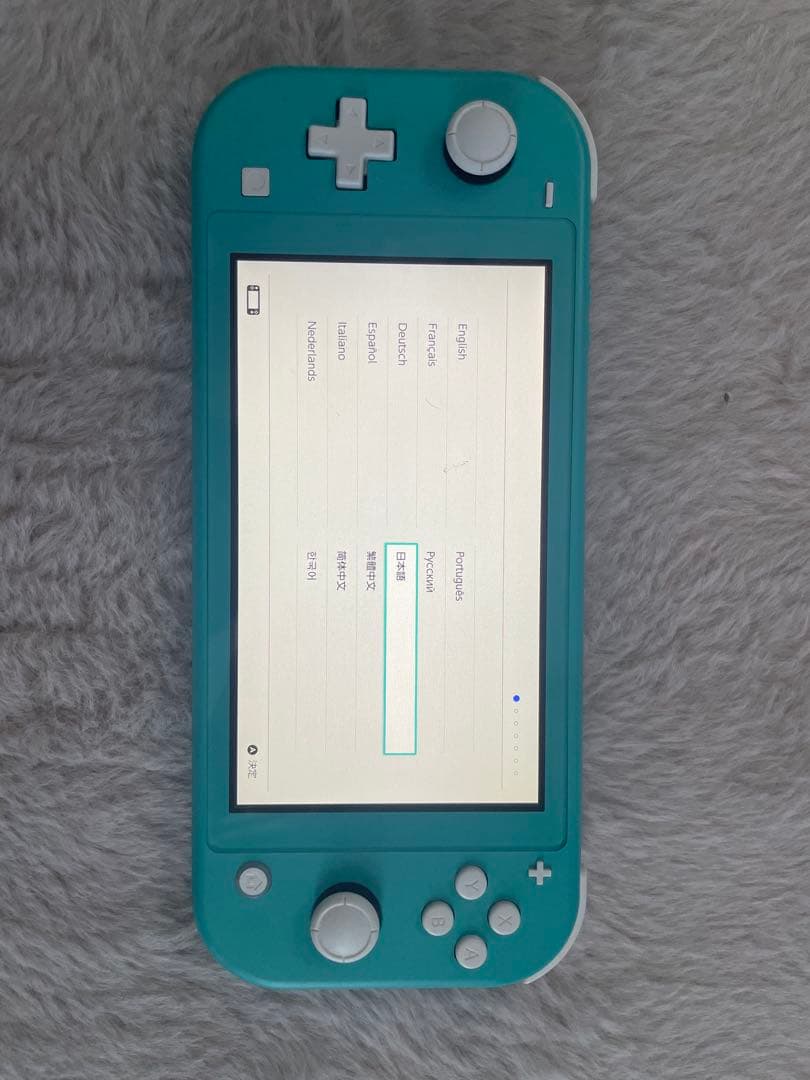 Nintendo Switch Lite ターコイズブルー 動作確認済