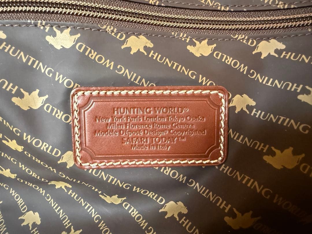 【値下げ】ハンティングワールドHUNTING WORLD ボストンバッグ メンズ