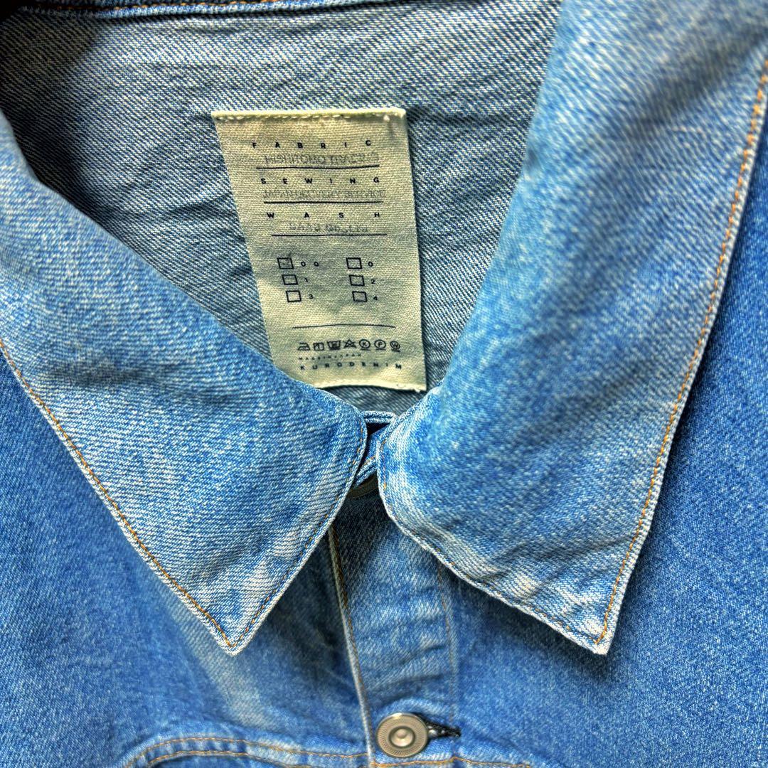 ジャケット・アウター KURO POWER SHOULDER DENIM JK