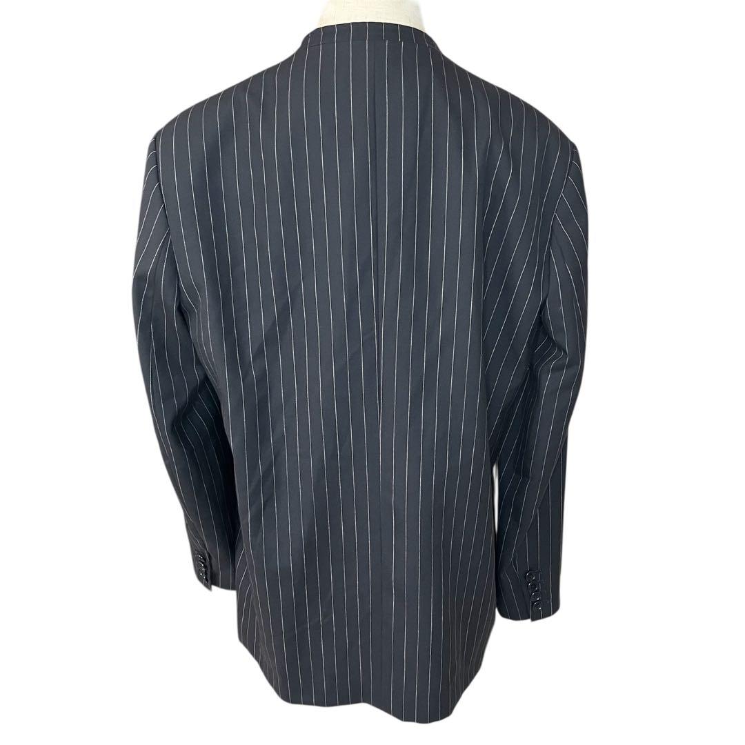 美品 Curensology カレンソロジー ウールピンストライプジャケット