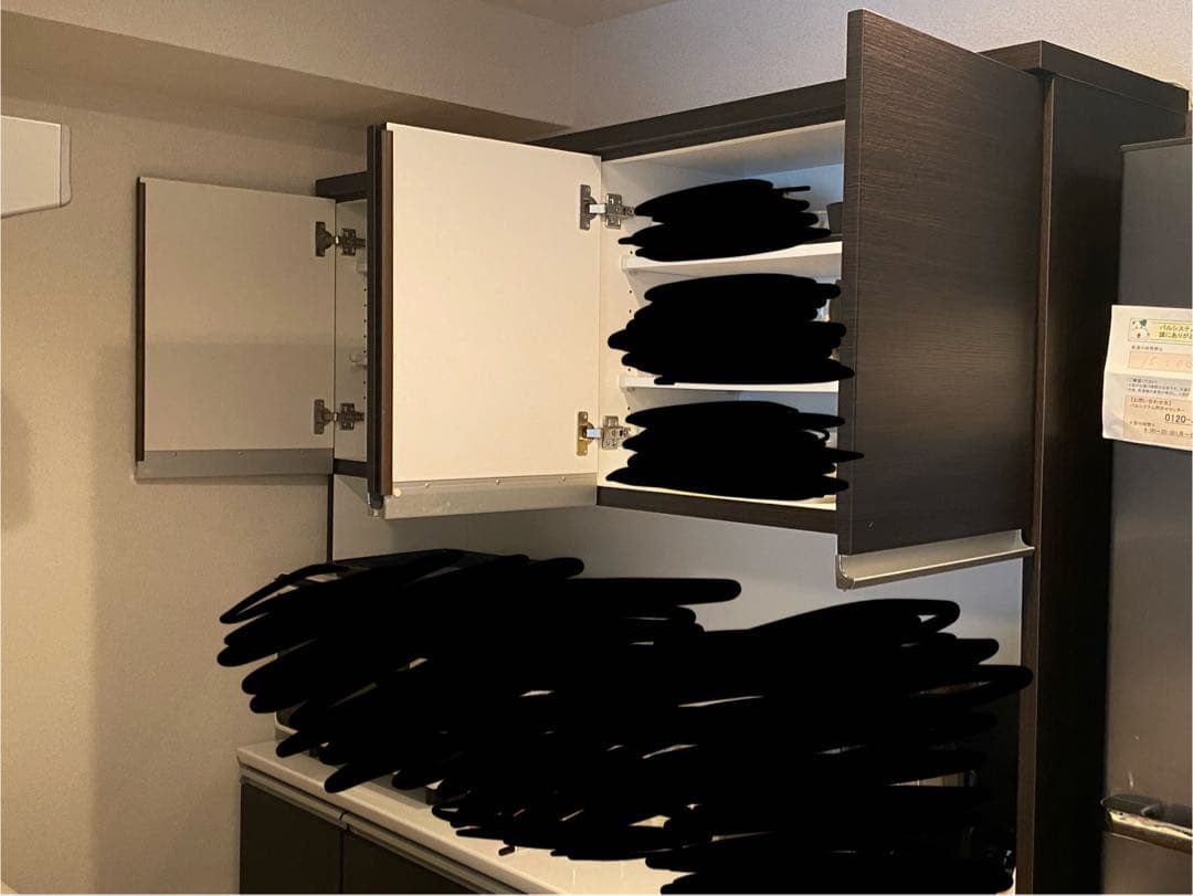 ニトリ レジューム 150TF-H／150QL-R DBR キッチンボード