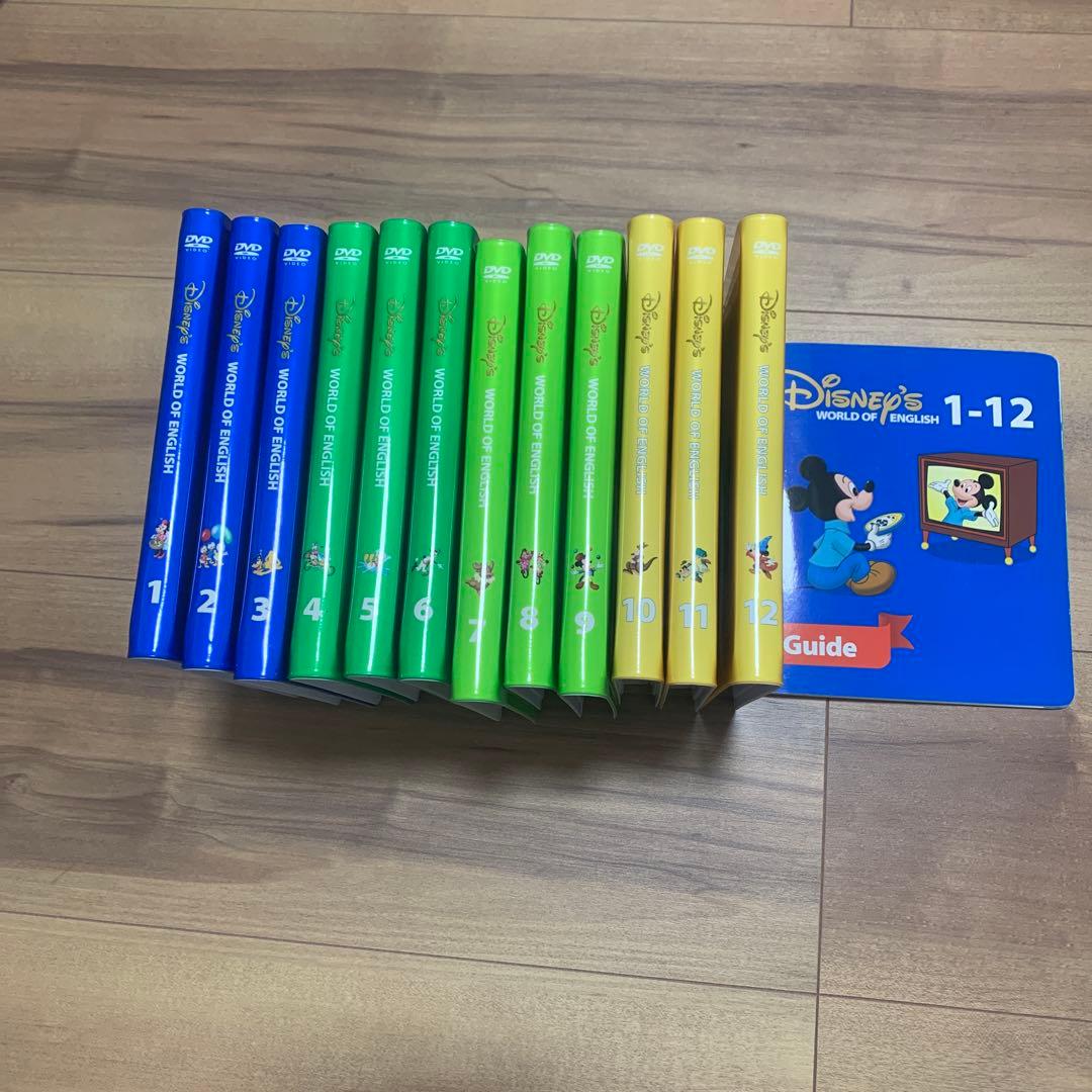 【DWE】Disney英語 ストレートプレイDVD+ガイド 計13点セット