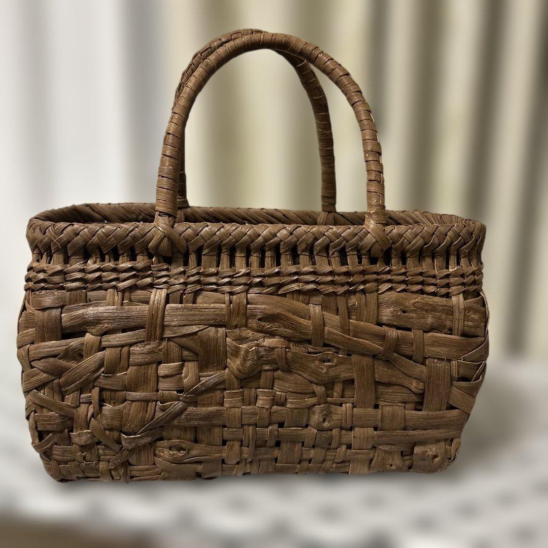 山葡萄バック　　mami さん オーダー品　　パネル追加しました